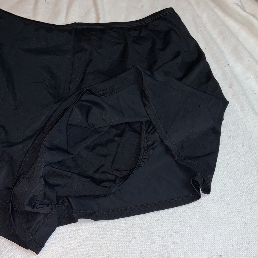 Fit4U swim bottoms shorts with bikini bottom built in size 20W black FINAL SALE - Picture 2 of 6